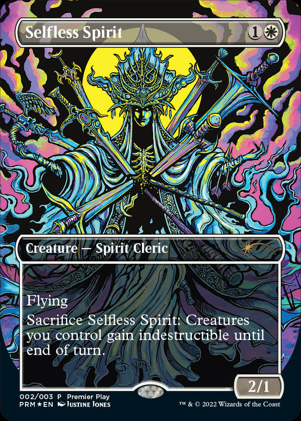 【Foil】(Promo-Premier_Play)Selfless Spirit/無私の霊魂【英語】